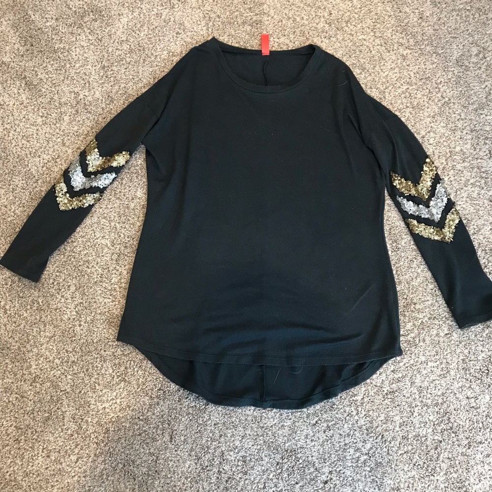 Navy sweater
